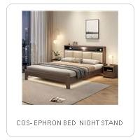 COS- EPHRON BED  NIGHT STAND